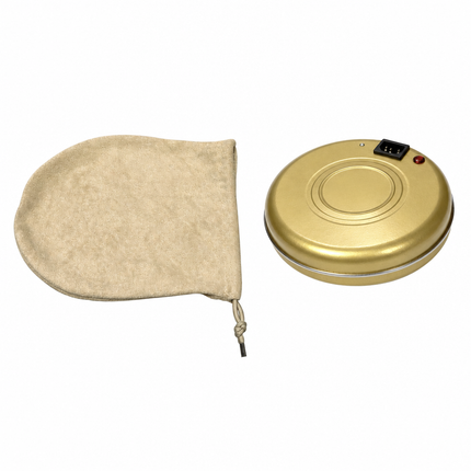 Acumulador de Calor Portátil 550W - Dorado con Funda