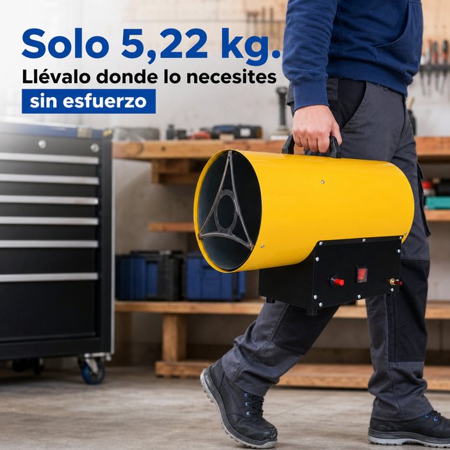 Cañón Calefactor de Gas Propano/GLP - Industrial