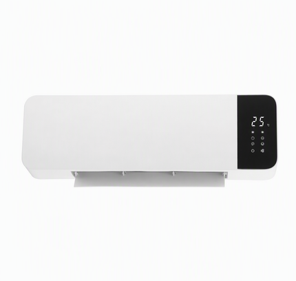 Split Cerámico de Pared 2000W con Mando a Distancia - Blanco