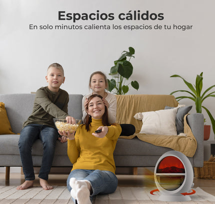 Calefactor para Hogar Efecto Fuego