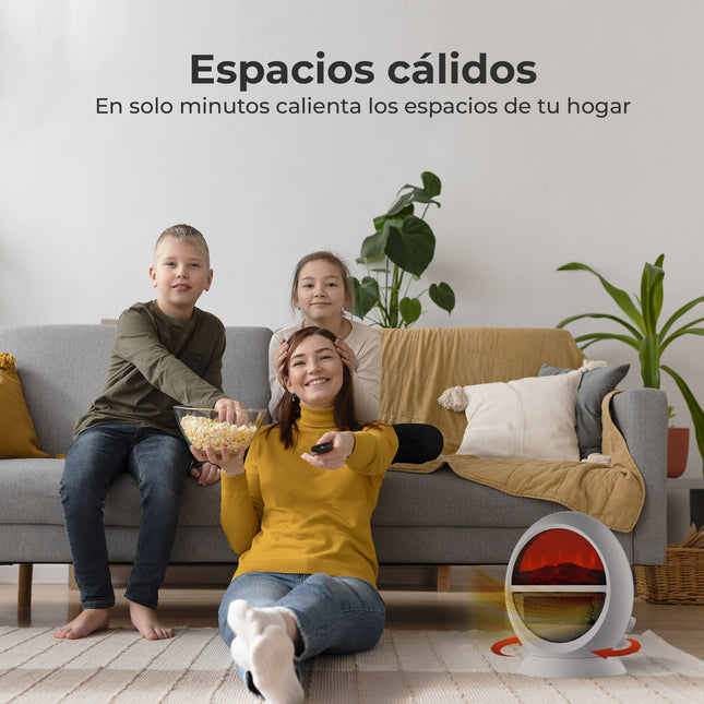 Calefactor para Hogar Efecto Fuego