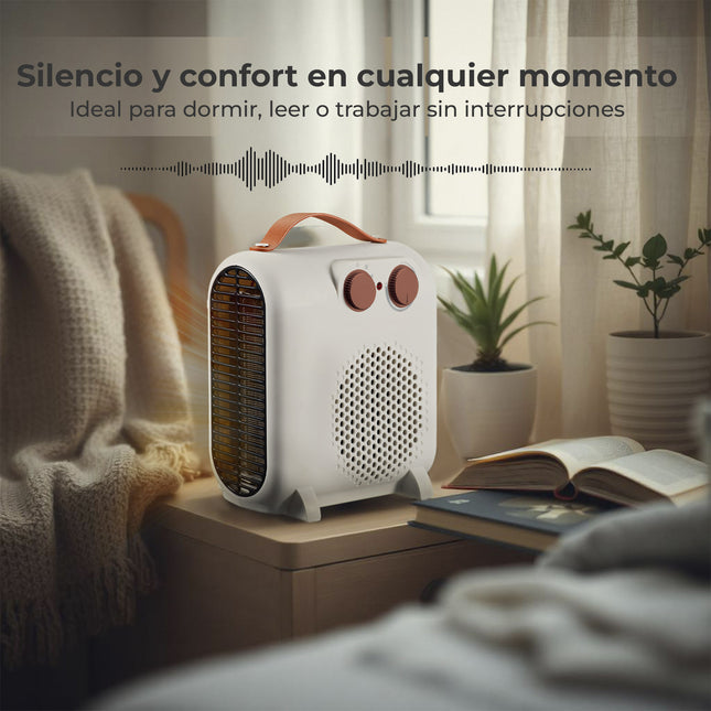 Calefactor Eléctrico Pequeño para Hogar