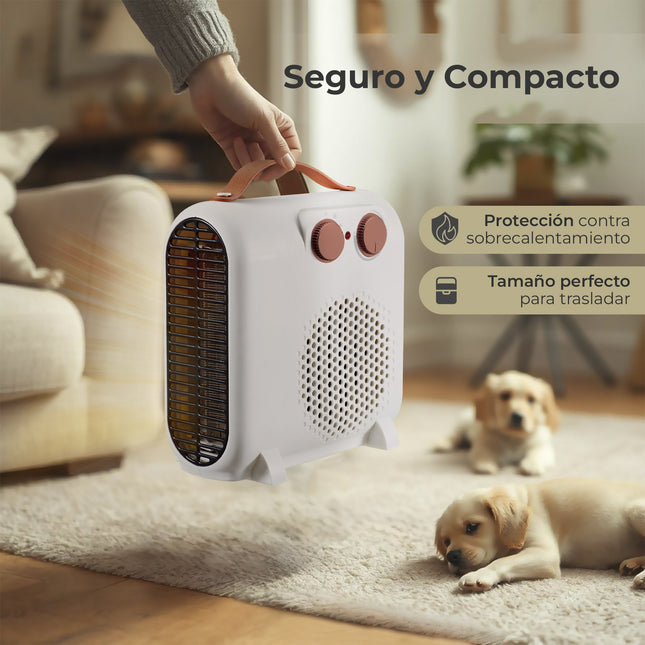 Calefactor Eléctrico Pequeño para Hogar