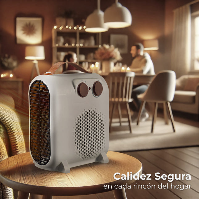 Calefactor Eléctrico Pequeño para Hogar
