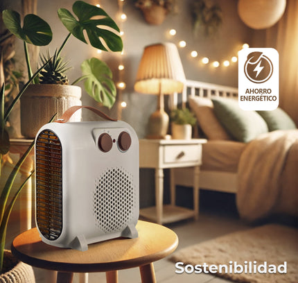 Calefactor Eléctrico Pequeño para Hogar