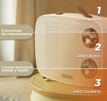 Calefactor para Hogar Portátil
