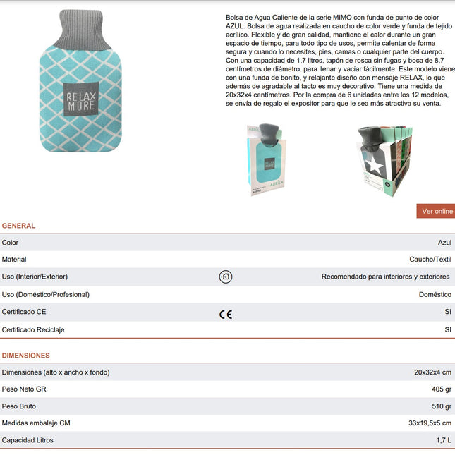 Bolsa de Agua Caliente