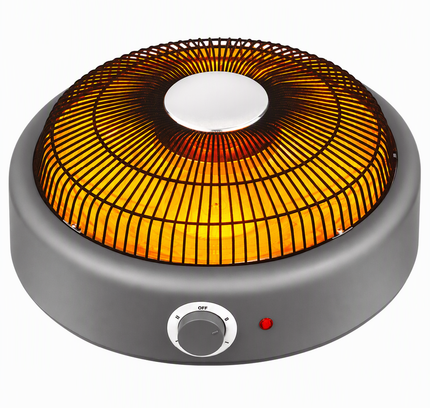 Brasero eléctrico cerámico 900 W con interruptores independientes, modelo Naltio – FAN PROJECT