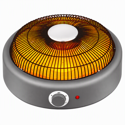 Brasero eléctrico cerámico 900 W con interruptores independientes, modelo Naltio – FAN PROJECT