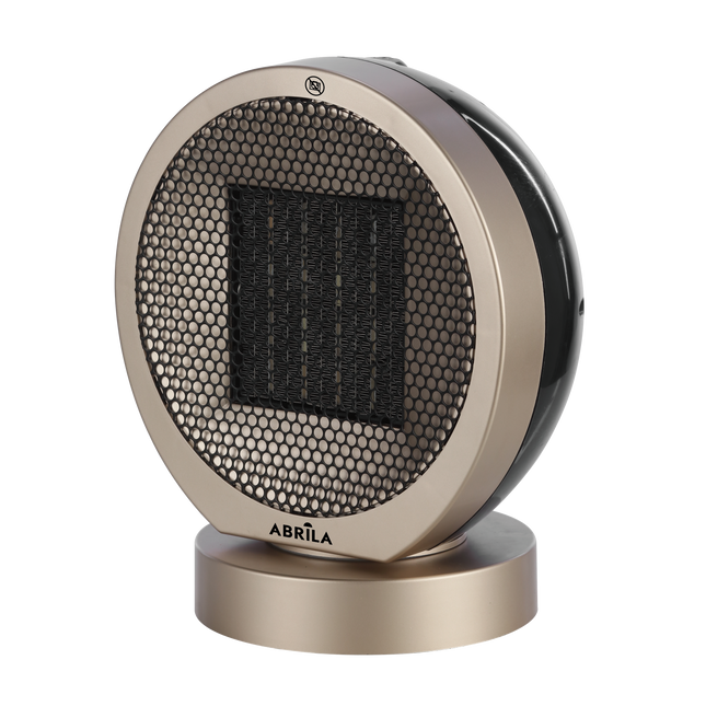 Calefactor cerámico Pomelo negro y oro de 2000 W