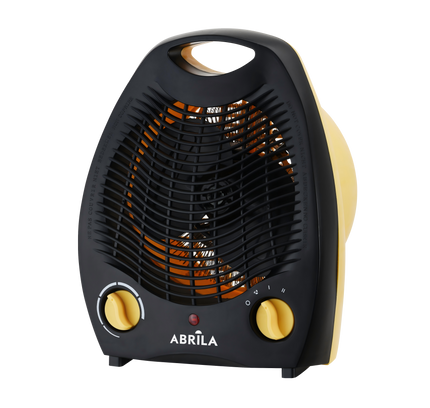 Calefactor eléctrico Lubian amarillo de 2000 W