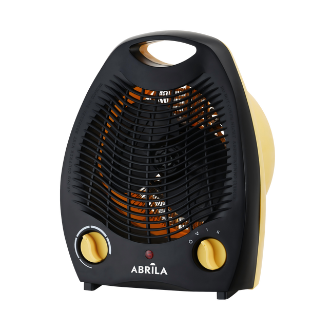 Calefactor eléctrico Lubian amarillo de 2000 W