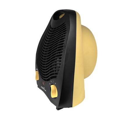 Calefactor eléctrico Lubian amarillo con tres funciones