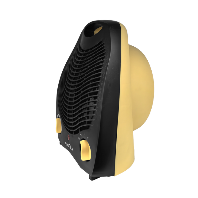 Calefactor eléctrico Lubian amarillo con tres funciones