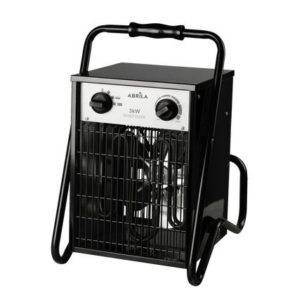 Calefactor industrial robusto IP24 de 3000 W, modelo Simeon – FAN PROJECT