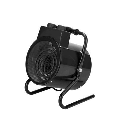 Calefactor industrial compacto IP24 de 3000 W, modelo Zenon – FAN PROJECT