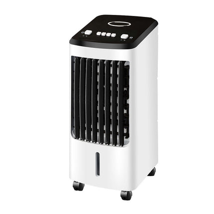 Climatizador Evaporativo de Aire Frio Blanco/negro 80w con 4litros