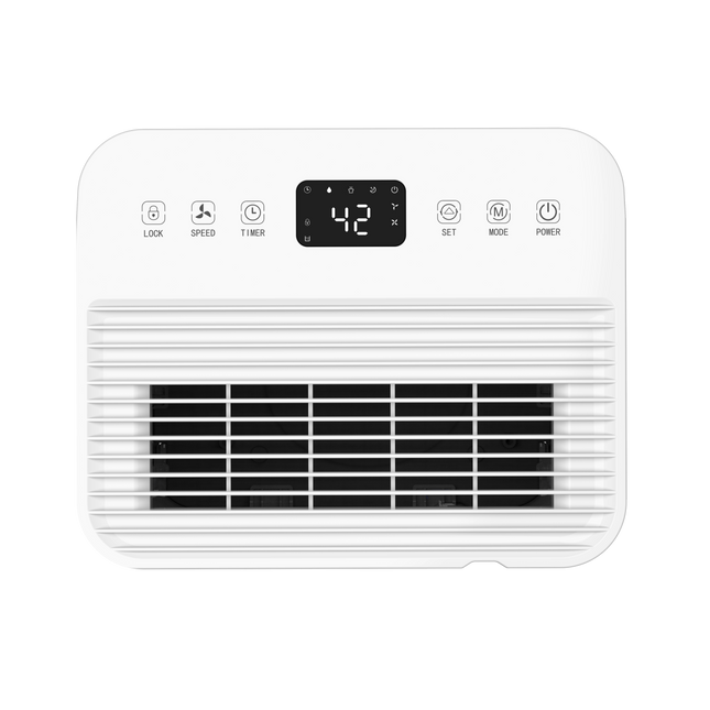 Deshumidificador portátil de 10 L/día silencioso de 38 dB para dormitorios
