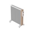2000 W / Blanco/Madera