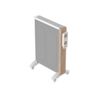 1500 W / Blanco/Madera