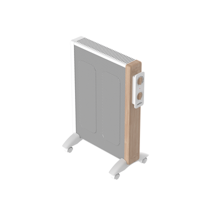 Radiador de mica con acabado madera y termostato, modelo Badin – FAN PROJECT