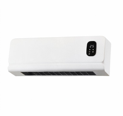 Split cerámico de pared 2000 W con mando y temporizador, modelo Taxus – FAN PROJECT