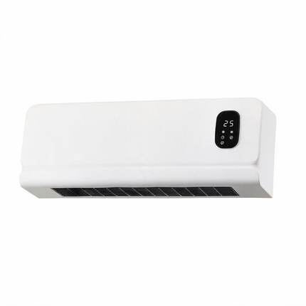 Split cerámico de pared 2000 W con mando y temporizador, modelo Taxus – FAN PROJECT
