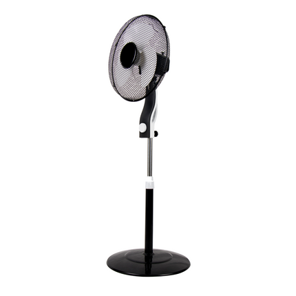 Ventilador de pie oscilante de aluminio con cabezal orientable, modelo Mágico – FAN PROJECT
